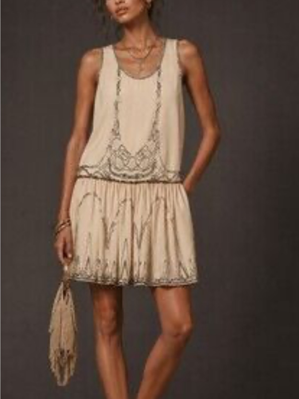 ROMPER!!! Anthropolgie vintage look Elegant Beaded Romper
